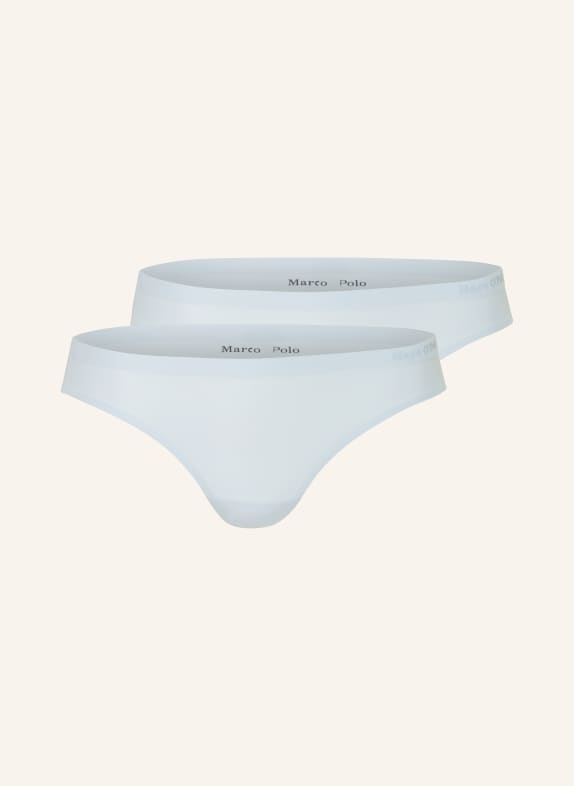 Marc O'Polo 2er-Pack Slips HELLBLAU