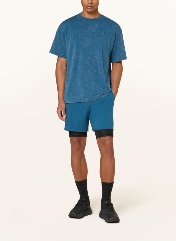 UNDER ARMOUR 2-in-1 trainingsshort UA VANISH BLAUW / ZWART