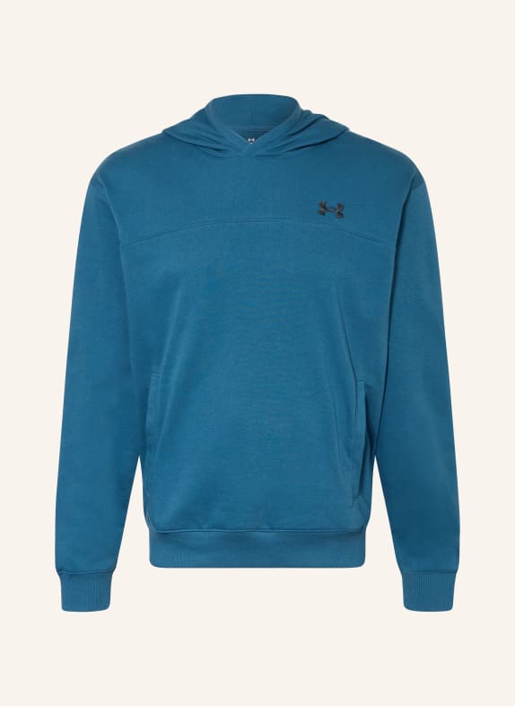 UNDER ARMOUR Hoodie UA RIVAL LIGHTWEIGHT BLAU / SCHWARZ