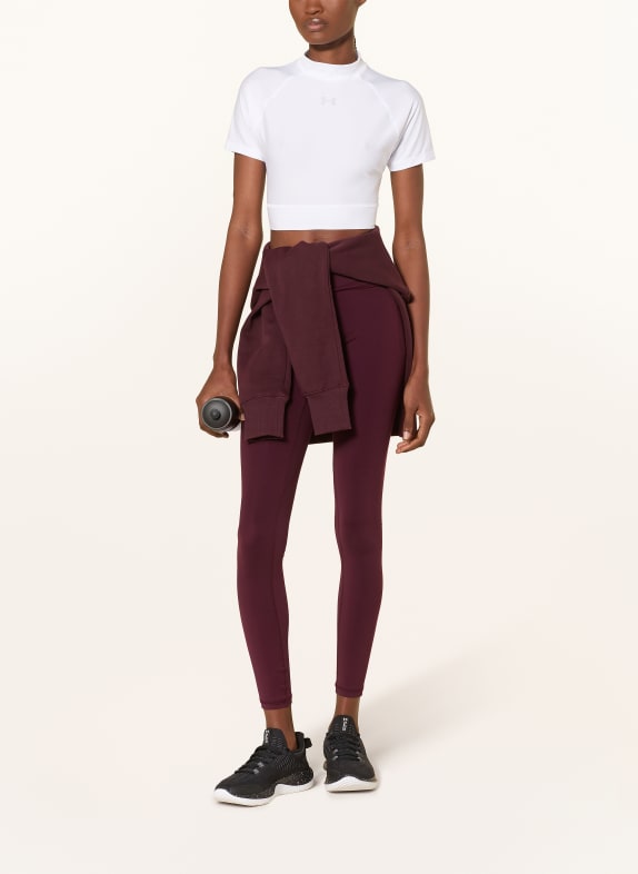 UNDER ARMOUR Cropped shirt UA HEATGEAR® WIT
