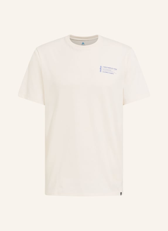 odlo T-shirt COTTON BLEND UNLIMITED ÉCRU