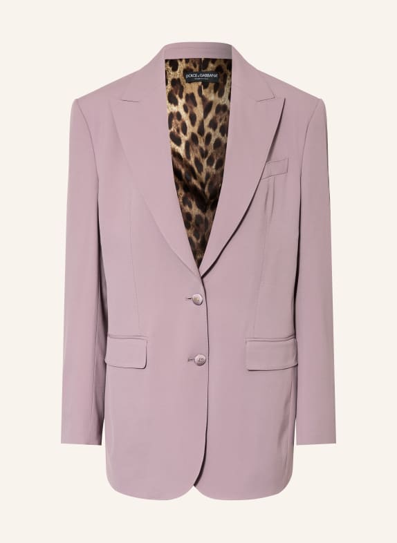 DOLCE & GABBANA blazer long LILAS CLAIR