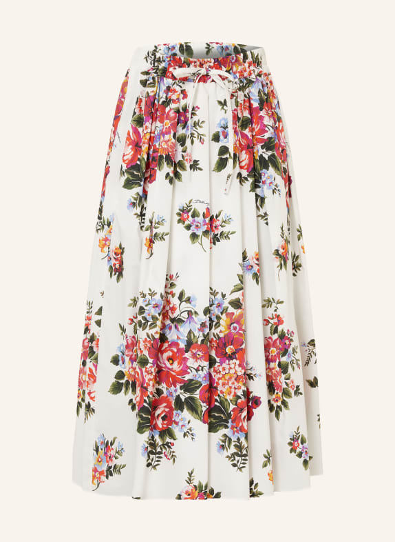 DOLCE & GABBANA jupe BLANC / ROUGE / GROEN