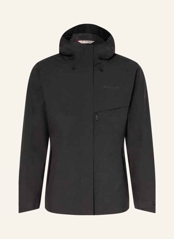VAUDE ROSEMOOR II rain jacket BLACK