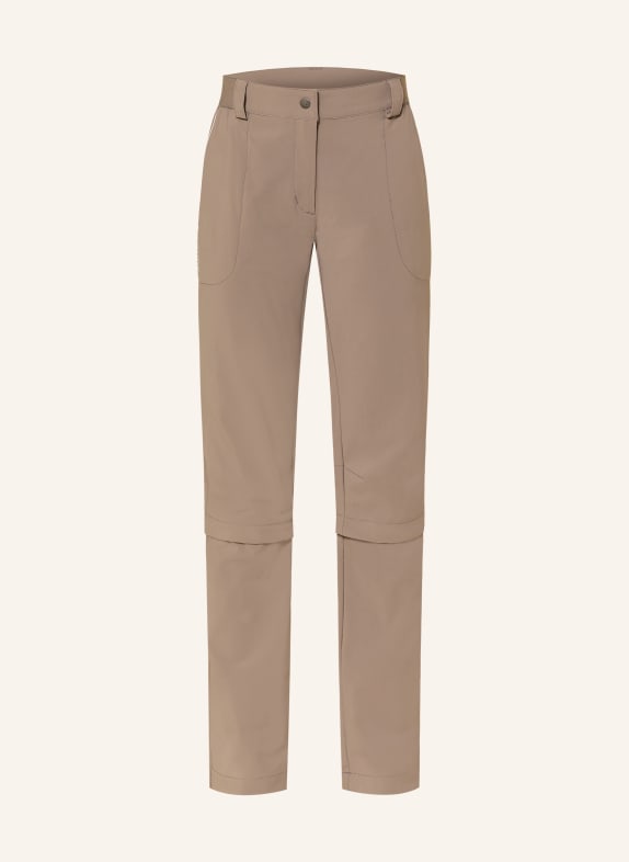 VAUDE Zipp-off-Hose FARLEY STRETCH CAPRI BEIGE