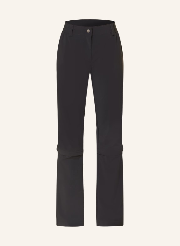 VAUDE Afritsbroek FARLEY STRETCH CAPRI ZWART