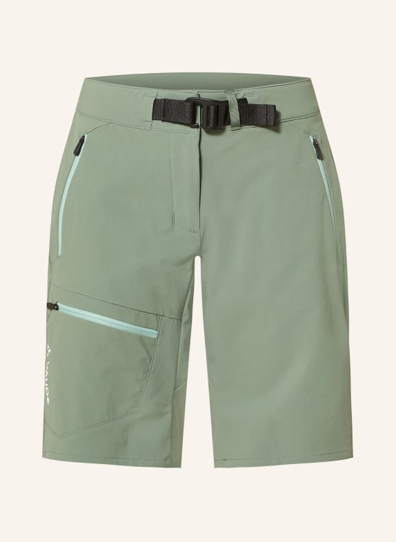 VAUDE Trekkingshort WO BADILE II GROEN