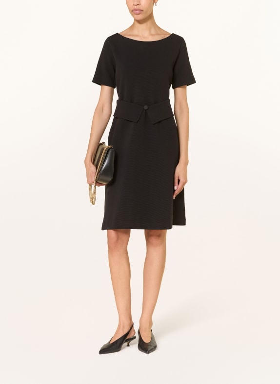 EMPORIO ARMANI šaty ČERNÁ