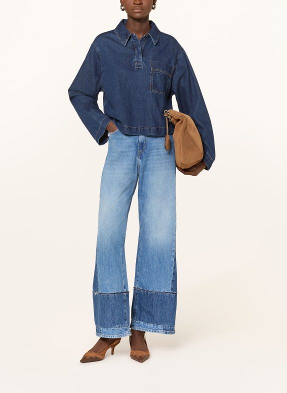 REPLAY Wide Leg Jeans IDALYA 009 MEDIUM BLUE