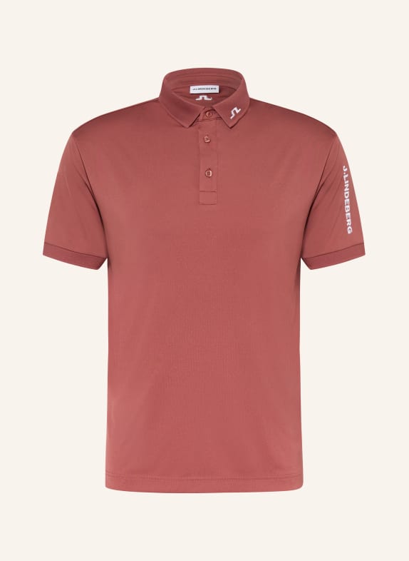J.LINDEBERG Functional polo shirt DARK RED