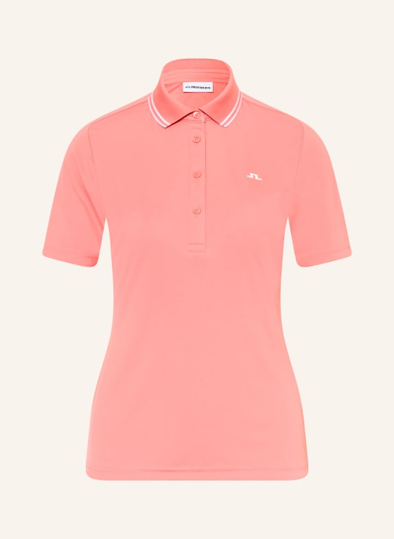 J.LINDEBERG Functional polo shirt LIGHT RED