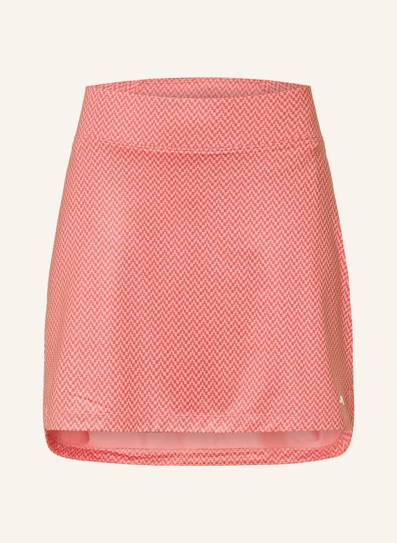 J.LINDEBERG Golf skirt LIGHT RED / DUSKY PINK