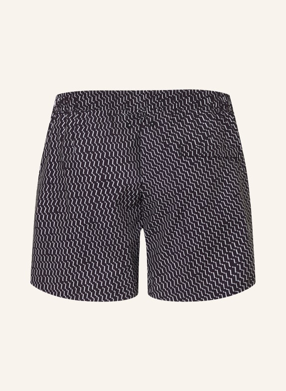 Marc O'Polo Badeshorts SCHWARZ / WEISS