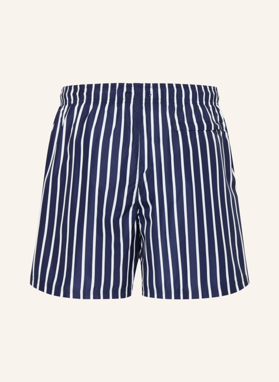 ETON Badshorts MÖRKBLÅ / VIT