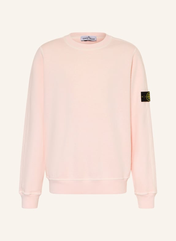 STONE ISLAND JUNIOR sweatshirt LIGHT PINK