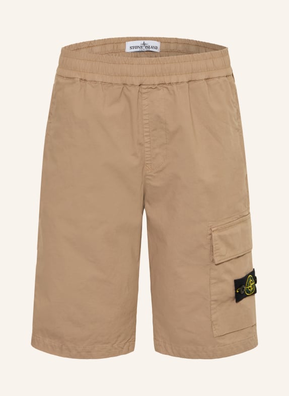 STONE ISLAND JUNIOR short MARRON CLAIR