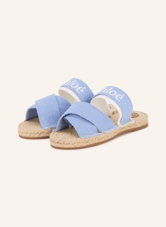 Chloé Slippers Z10 DENIM BLUE