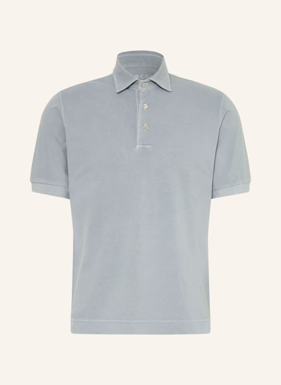 CIRCOLO 1901 piqué polo shirt BLUE GRAY