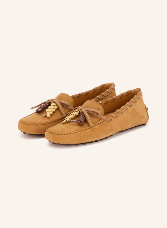 TOD'S moccasins COGNAC