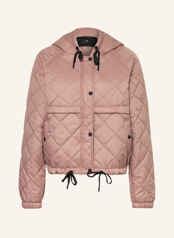 WITHBLACK ASTRID quilted jacket DUSKY PINK