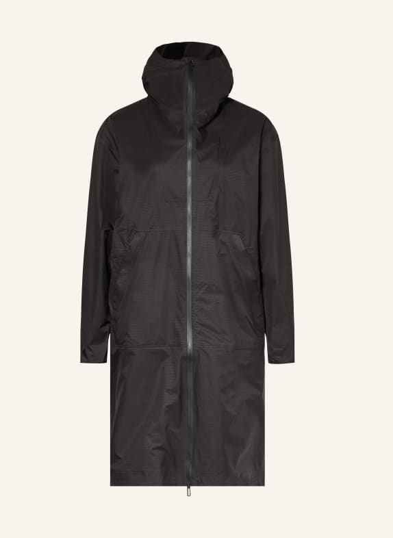 JEANNE BARET KENZIA raincoat BLACK