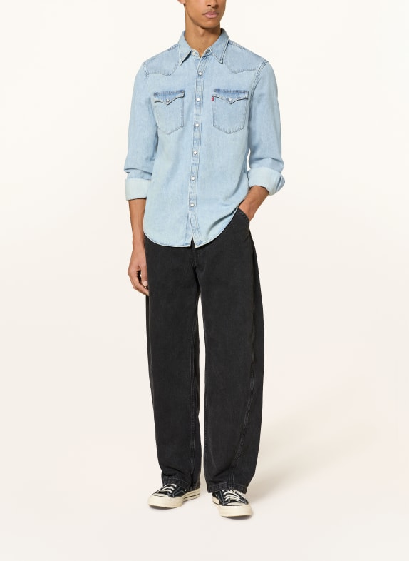 Levi's® Jeanshemd BARSTOW WESTERN Slim Fit LICHTBLAUW