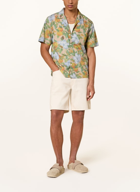 Levi's® Resorthemd standaard pasvorm BEIGE / GROEN / LICHTBLAUW