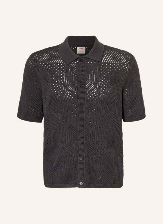 Levi's® Standard fit knit shirt DARK GRAY