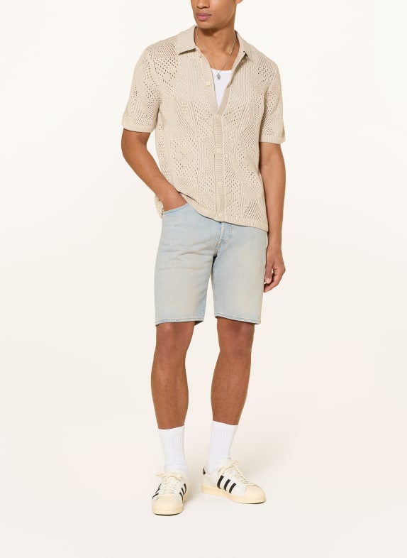 Levi's® Gebreid overhemd, standaard pasvorm BEIGE