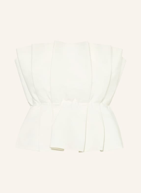 SoSUE Cropped-Top WEISS