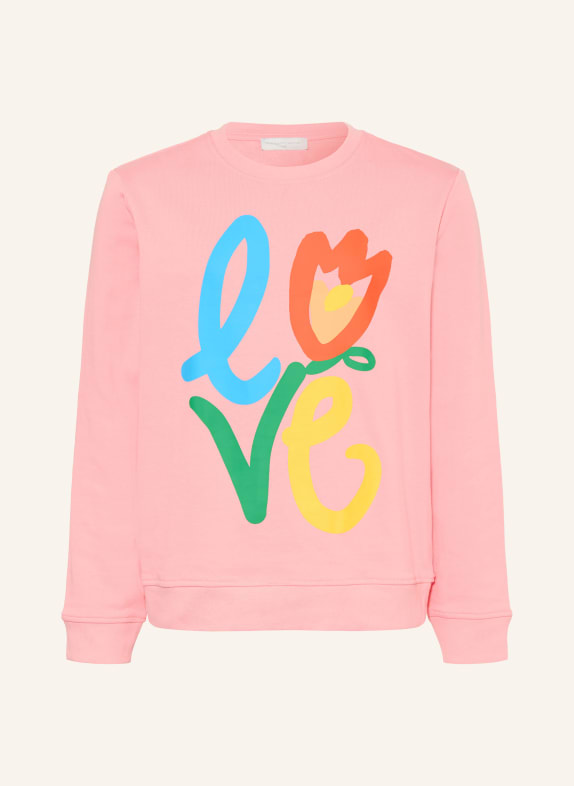 STELLA McCARTNEY KIDS sweat-shirt ROSE / ROUGE / BLEU