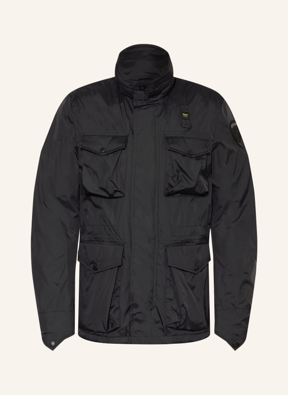 Blauer Fieldjacket ABBOTSFORD SCHWARZ