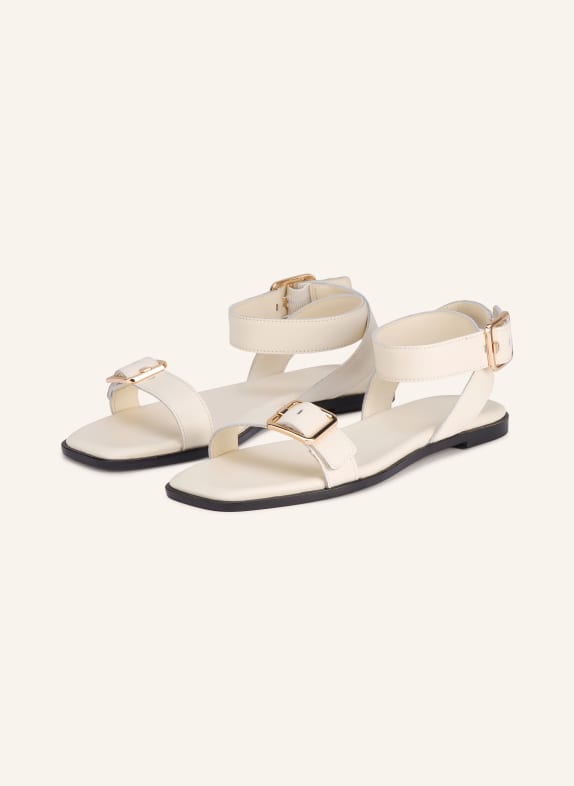 BOSS Sandalen CHARLIZE WIT / GOUD