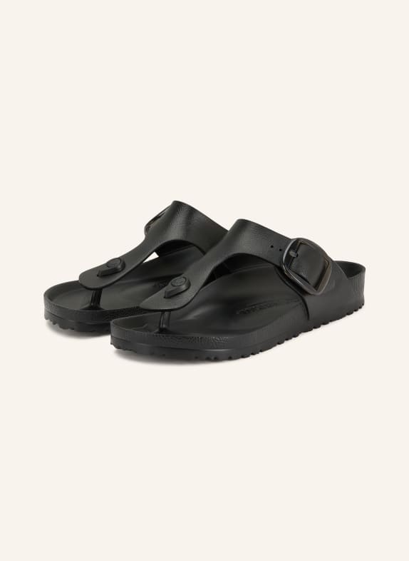 BIRKENSTOCK Zehentrenner GIZEH BIG BUCKLE EVA SCHWARZ
