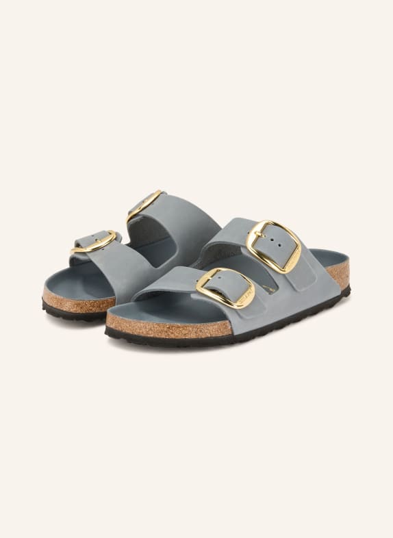 BIRKENSTOCK ARIZONA BIG BUCKLE Mules TEAL / GOLD