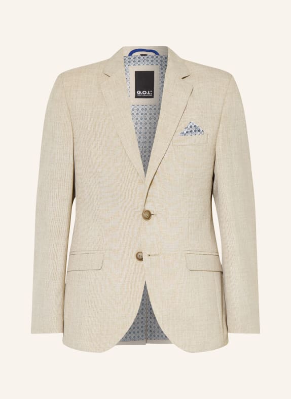 G.O.L. FINEST COLLECTION Anzugsakko Regular Fit 6 BEIGE