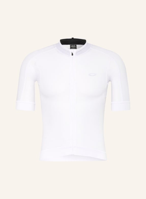 OAKLEY ENDURANCE TEMPO Cycling Jersey WHITE / GRAY / BLACK