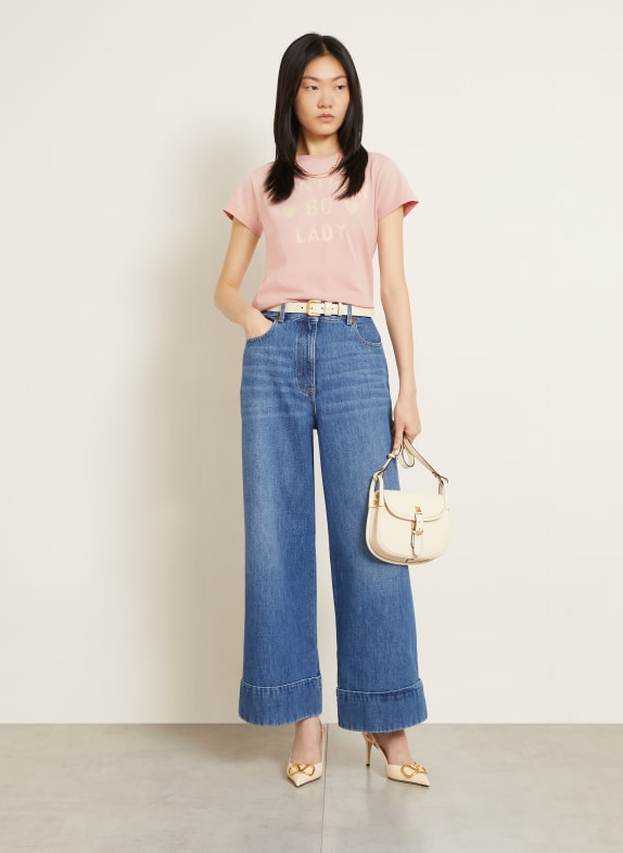 VALENTINO T-shirt ROSÉ / CRÈME