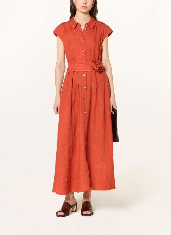 MARELLA Hemdblusenkleid MLSVENTO DUNKELORANGE