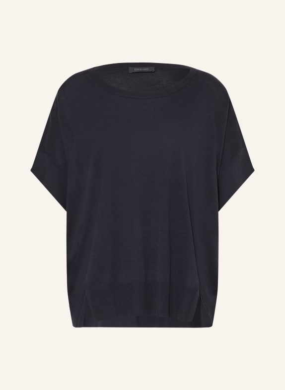 ELENA MIRO Gebreide trui DONKERBLAUW