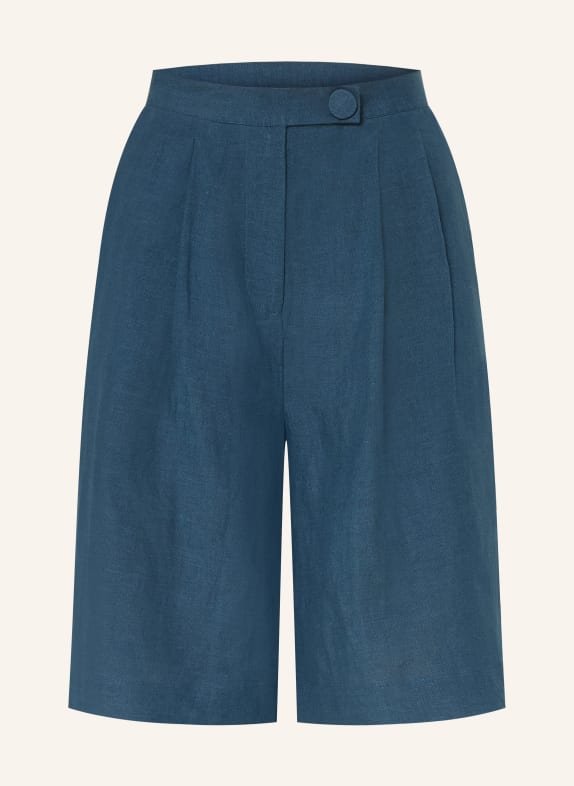 ERES Short en lin PLAISANT BLEU PÉTROLE