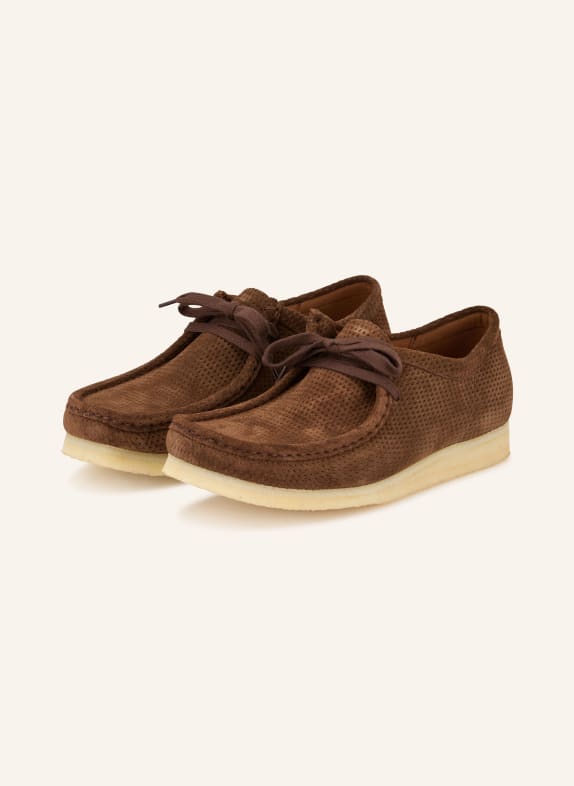 Clarks ORIGINALS Mokassins WALLABEE BRAUN