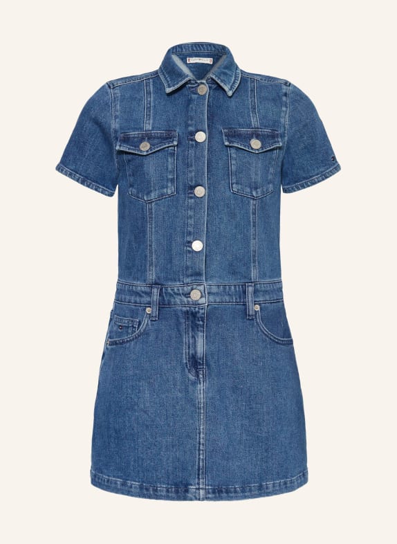 TOMMY HILFIGER Jeanskleid DUNKELBLAU