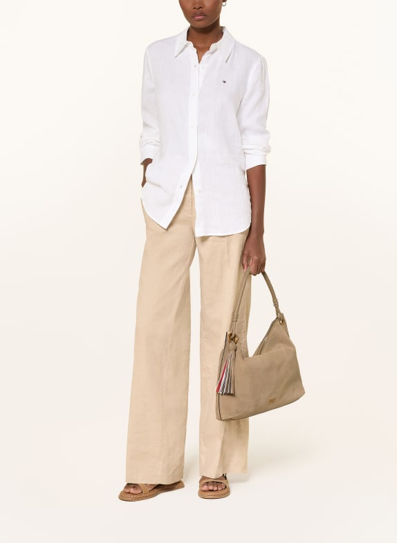 TOMMY HILFIGER Handtasche BEIGE / GOLD