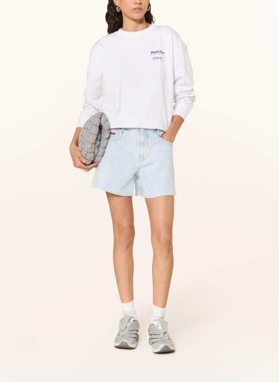 Red Bull RACING x PEPE JEANS Sweatshirt WIT / ROZE / BLAUW
