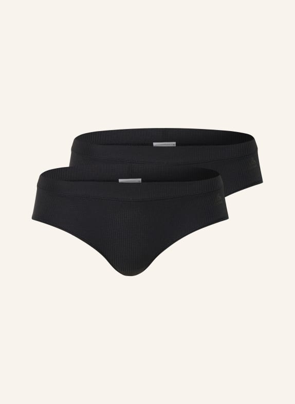 odlo 2-Pack ACTIVE LIGHT Panties BLACK
