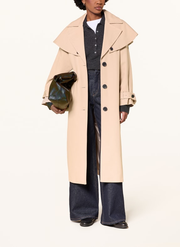 InWear Trenchcoat HALLIEIW BÉŽOVÁ
