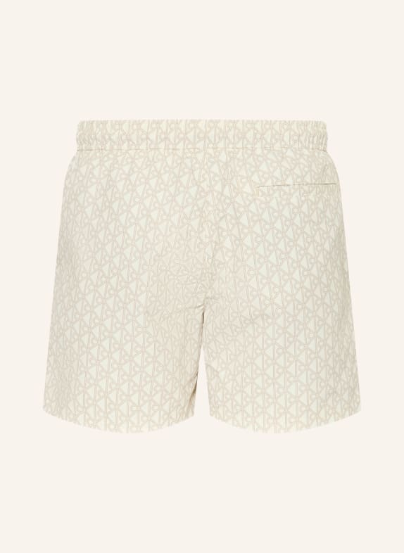 Calvin Klein zwemshort ECRU / LICHTBRUIN