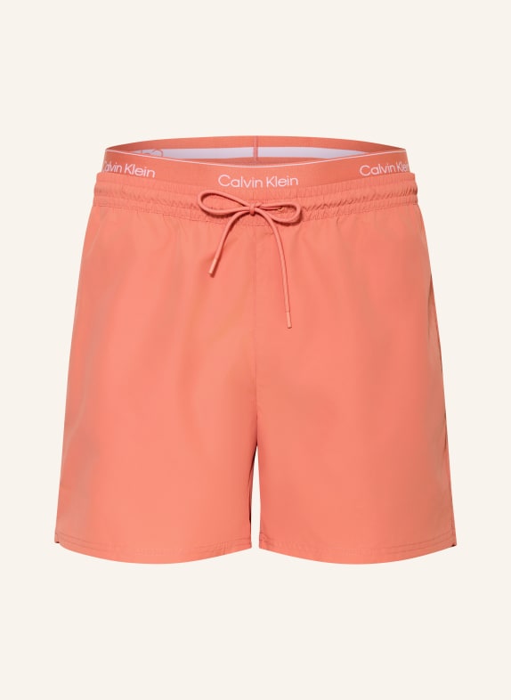 Calvin Klein swim shorts SALMON / WHITE