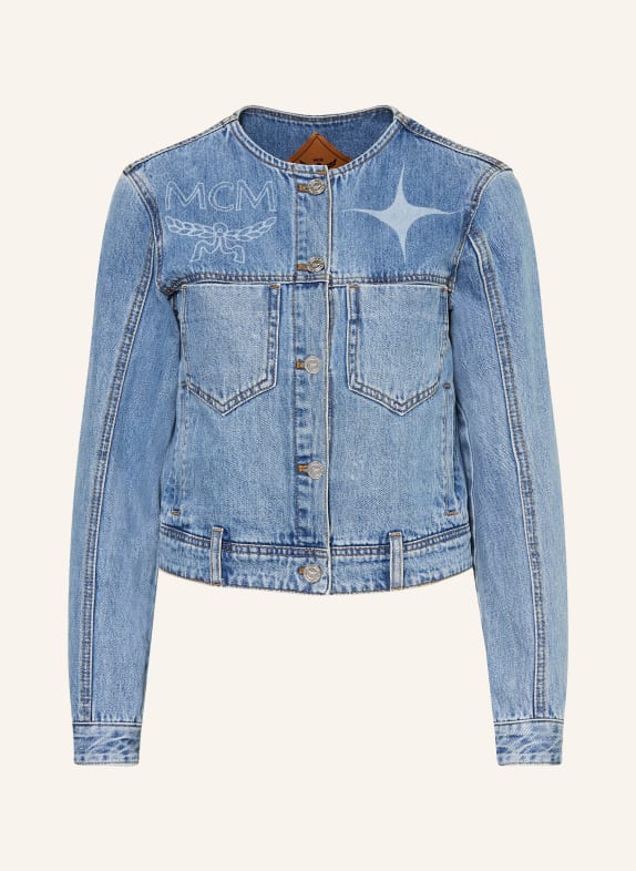 MCM Jeansjacke 1H LIGHT DENIM